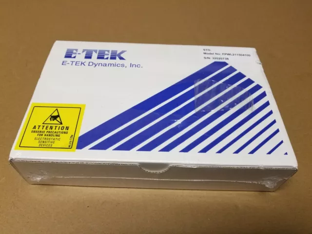 Module laser à fibre optique E-Tek Dynamics numéro de pièce FPWL211504100