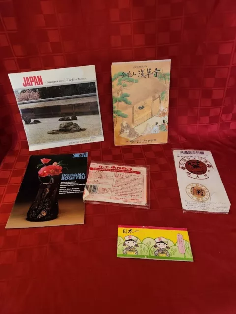 Lot of Japanese Ephemera (Souvenir/Tour)