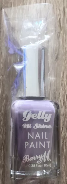 Barry M Gelly Hi Shine Party Ring Nail Paint Polish 10ml
