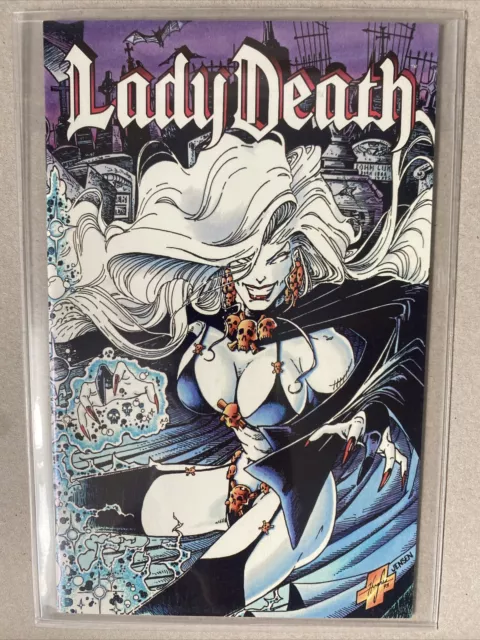 Lady Death Ashcan Edition #1 Chaos Comics 1995 Limited 3000 Cavalcade Comic Book