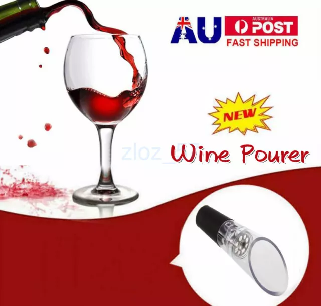 HOT Red Wine Decanter Pourer Aeration Airator Oxygenator Taste Bouquet Enhancer❤