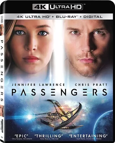 Passengers [New 4K UHD Blu-ray] With Blu-Ray, 4K Mastering, Digital Copy, Dubb