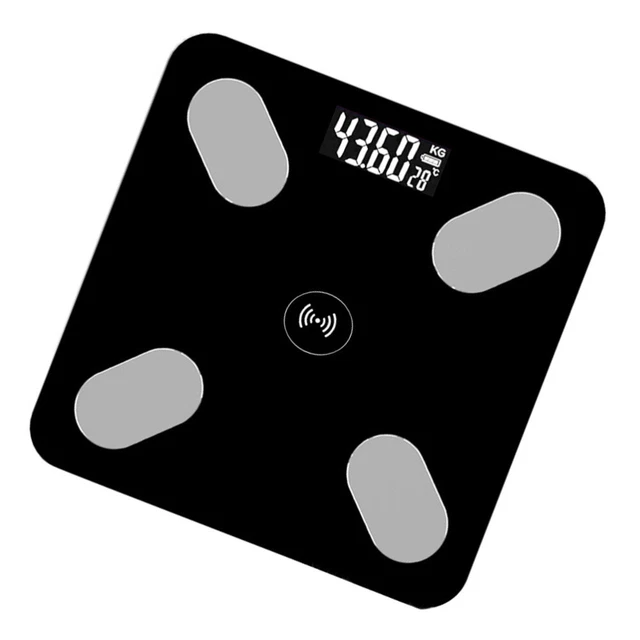 Escala de peso BMI escala de fitness escala ajuste báscula electrónica inalámbrica