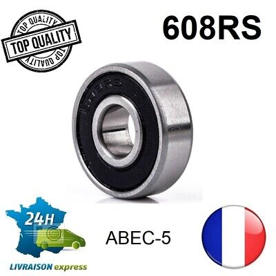 7 mm en Acier Carbone 608ZZ Deep Groove Roulements à Bille pour RepRap imprimante 3D 10pcs 22 mm 8 mm 
