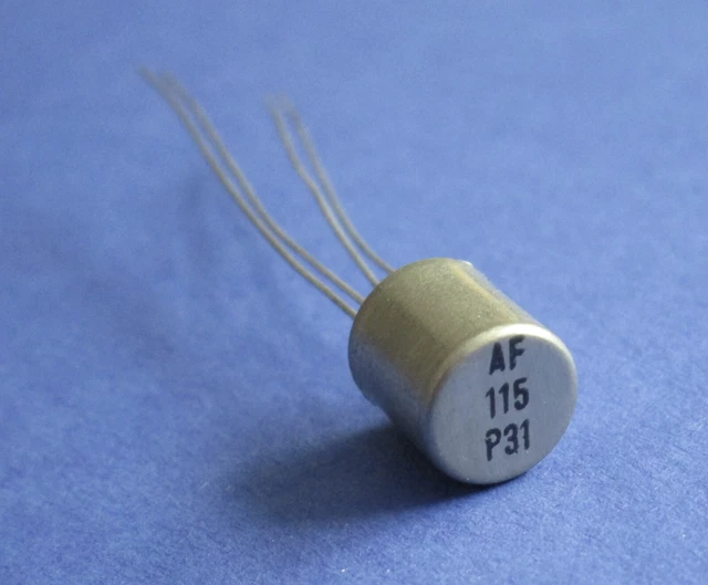 AF115 GERMANIUM Transistor PNP TO-7 PHILIPS EUR 5,95 - PicClick DE