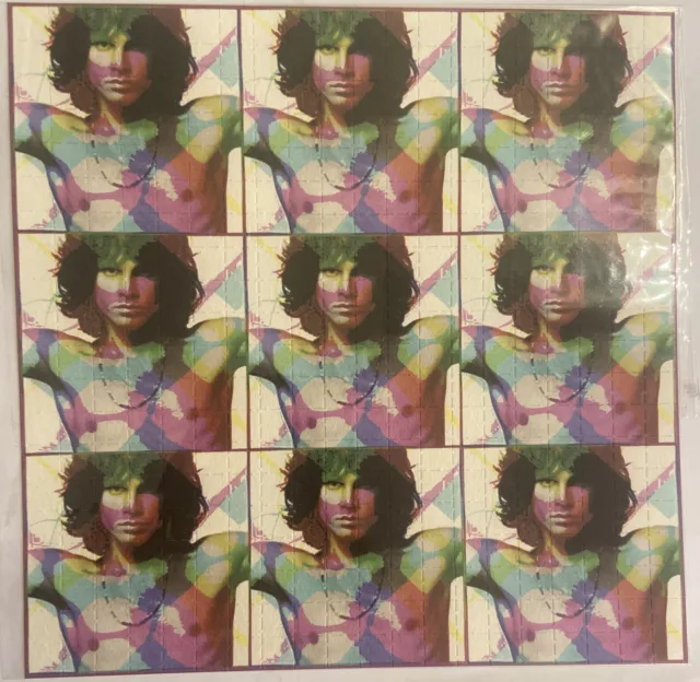 LSD Blotter Art - Jim Morrison