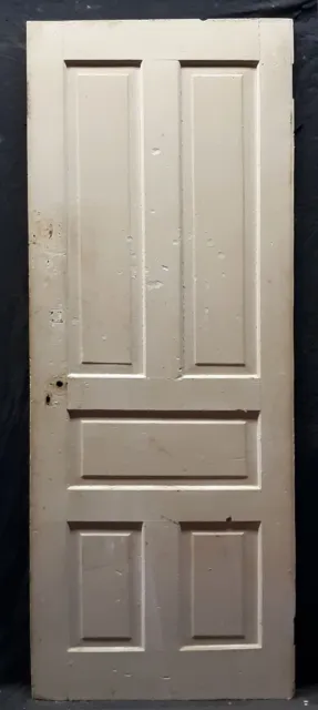 29.5"x79.5" Antique Vintage Old Victorian Interior SOLID Wood Wooden Door Panels