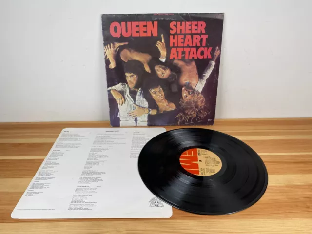 Queen Sheer Heart Attack Original 1974 LP Vinyl Album EMI 3C 064-96025 Record