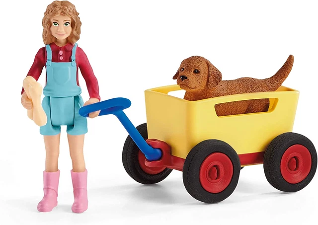 Farm World, Animal Toys for Boys and Girls Ages 3-8, Playset, Puppy Wa
