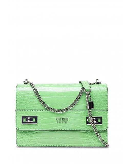 BORSA DONNA GUESS katey borsa a tracolla VERDE ND  scelta=P VERDE HWCY7870210GRE