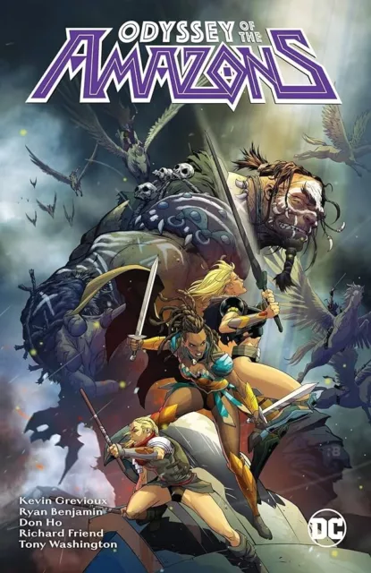 Odyssey of the Amazons TPB 2017 DC Comics Graphic Novel Paperback Wonder Woman