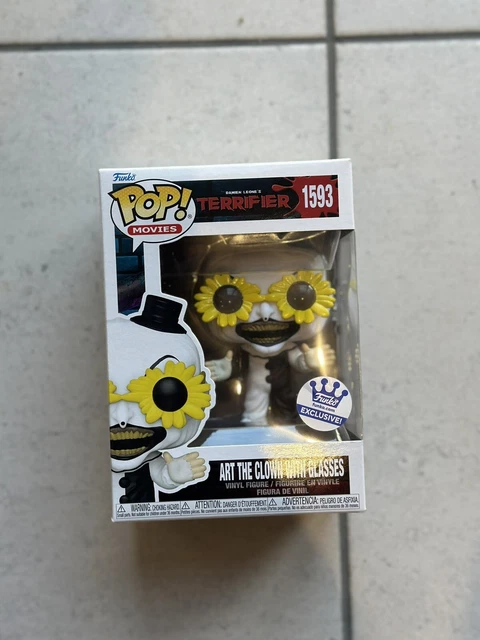 Funko Pop! Terrifier - Art the Clown With Glasses Vinyl Figure (Chase Edition) #1593 (Ön Sipariş Funko Pop! Terrifier - Art the Clown With Glasses Vinyl Figure (Chase Edition) #1593 (Ön Sipariş