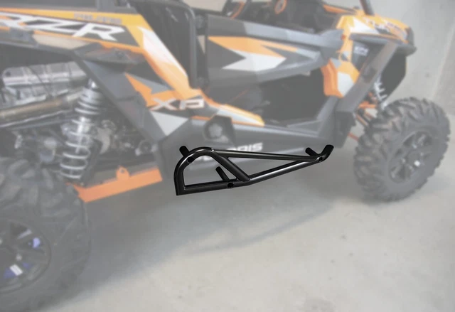 Black Nerf Bar Set Moose 0530-1424 For 15-19 Polaris RZR /4 900/1000 /XP
