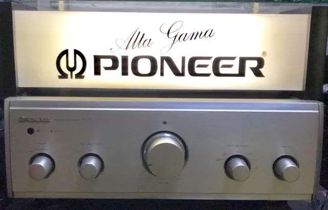 Amplificador Pioneer A7 color Champagne - Hifilia