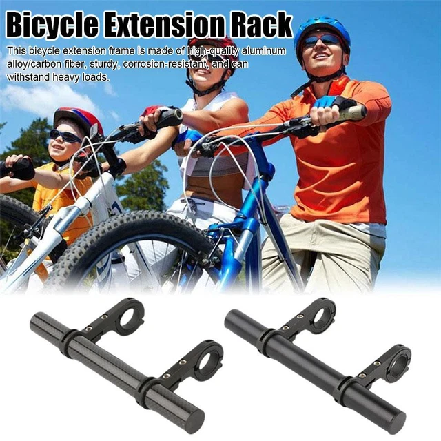 New Carbon Fiber Handlebar Extender Extension Bike Holder Bicycle Mount Bracket