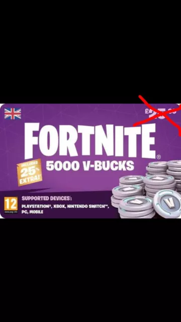 Resgatar Código Fortine: Obtenha até 5000 v-bucks grátis ⋆ Vales Presente:  comparações, descontos e promoções