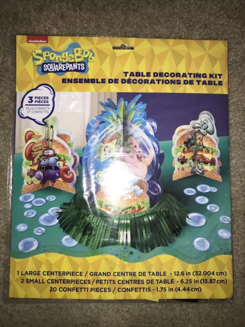 Table Decorating Kit | SpongeBob Collection | Party Accessory