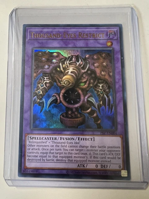 Yu-Gi-Oh! Card: Thousand-Eyes Restrict LED2-EN005 - Near Mint/Mint Condition