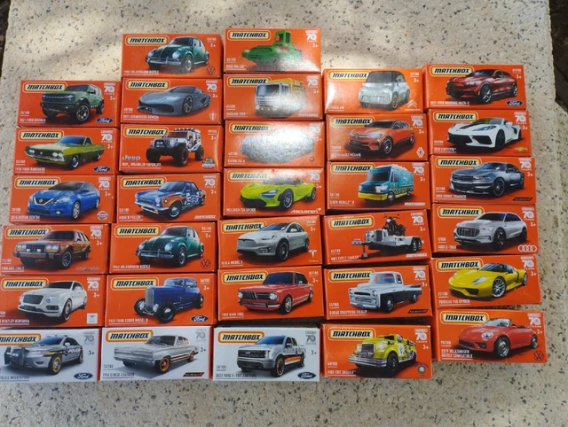 LOT DE 32 Voiture Collection Matchbox 70ans Dont Serie Limitée Neuve En  Boite EUR 51,00 - PicClick FR