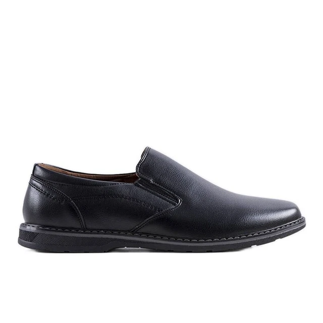 Chaussures Noires à Enfiler Homme Barny Nakhle - Taille 10 US (43 EU), Cuir Veau, Occasion Excellent état