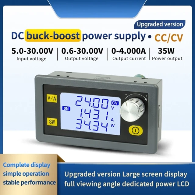 XY-SK35H Adjustable Buck-Boost Power Converter DC5~30V to DC0.6~30V/0-4A 35W 2