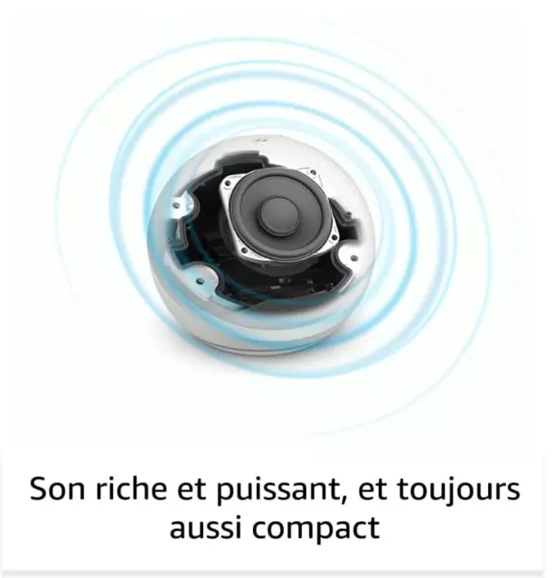 Nouvel Echo Dot (5E Génération, Modèle 2022) Avec Horloge | Enceinte Connectée 3