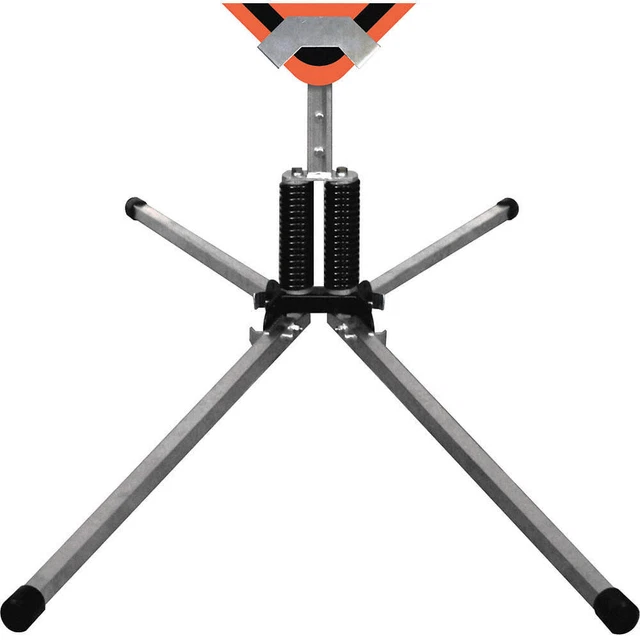 DICKE TF18-RGB Sign Stand,Aluminum,84 in Maximum Mast H