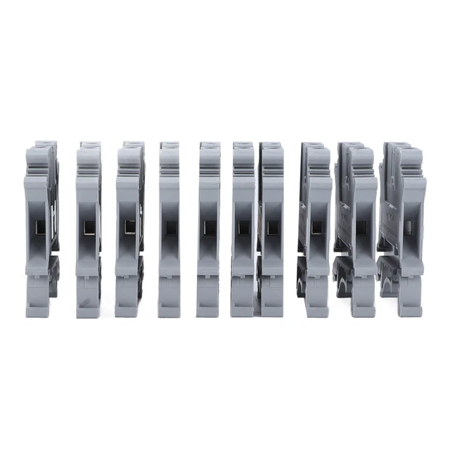 100Pcs Screw Type Terminal Block Copper Combination Terminals 800V 41A UK‑5N