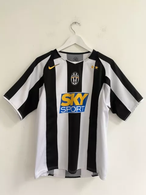 Juventus Shirt 2004 - 2005 Home Size Small Nike 118752