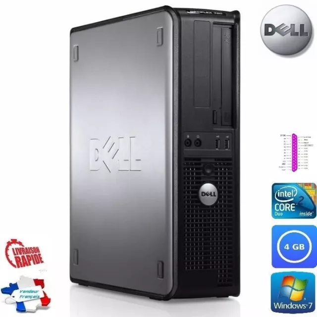 Dell Optiflex 380 /Intel Dual Core 3Ghz/2Gb Ddr3/250Gb Hdd/Windows 7 Pro