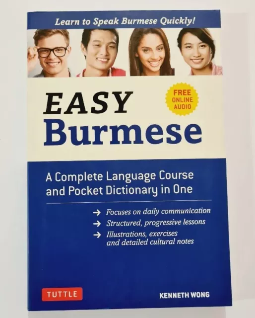 Easy Burmese: A Complete Language Course and Pocket Dictionary in One by Kenneth