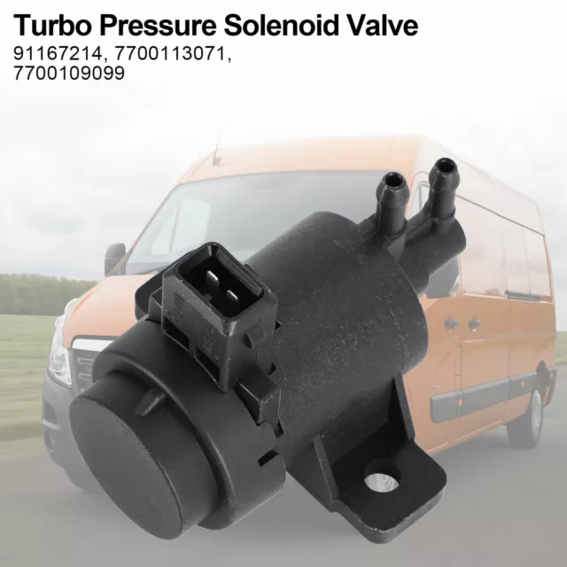 Turbo Boost Pressure Solenoid Valve pour Vauxhall Vivaro 1.9 2.0 2.5 91167214