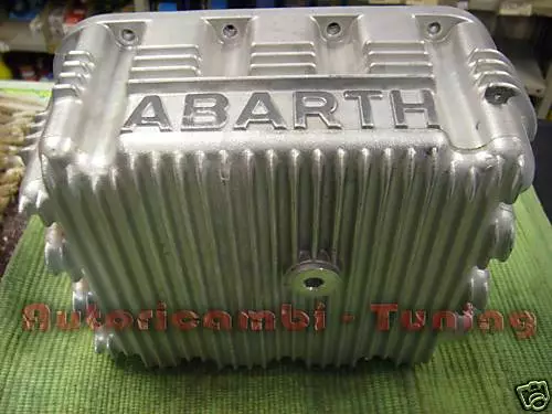 Tasse Öl " Abarth " Aluminium Für Fiat 500 126 Plus 4 Liter