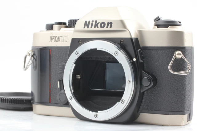 [Exc+4] Cuerpo de cámara fotográfica Nikon FM10 35 mm SLR solo de JAPÓN