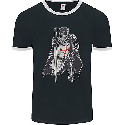 A Nights Templar St Georges Day England Mens Ringer T-Shirt FotL