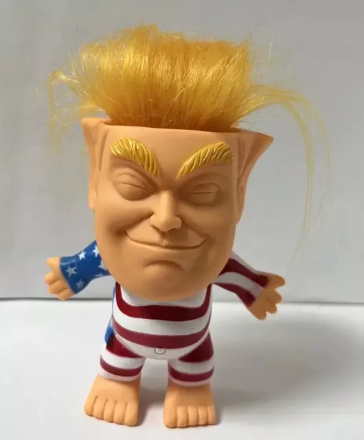 4” President Donald Trump Troll Doll, Patriotic, MAGA, Make America Great Again