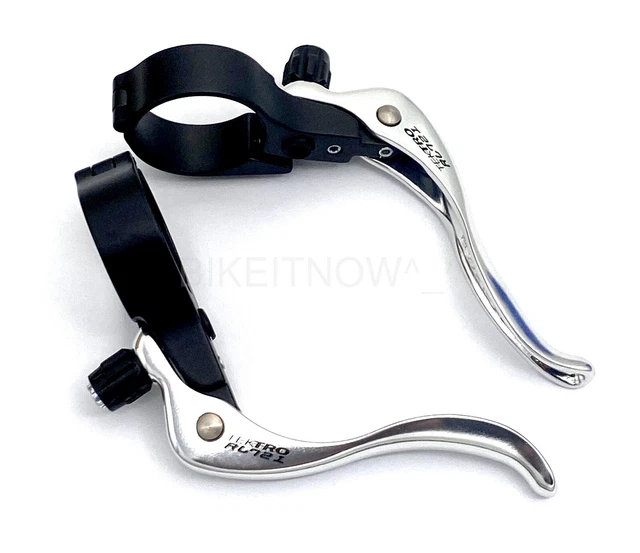 TEKTRO RL721 Canti Brake Cyclocross Bike Brake Lever 31.8mm OD Black / Silver