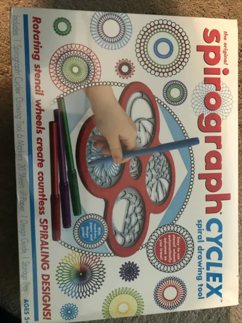 the original spirograph 01018. Cyclex Spiral Drawing Tool Brand Gently Used