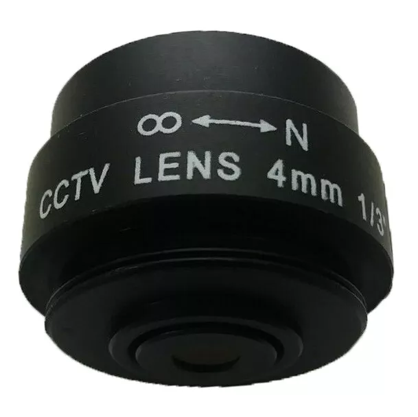 4mm F1.2 CS Mount Lens For CCTV Camera Manual Focus