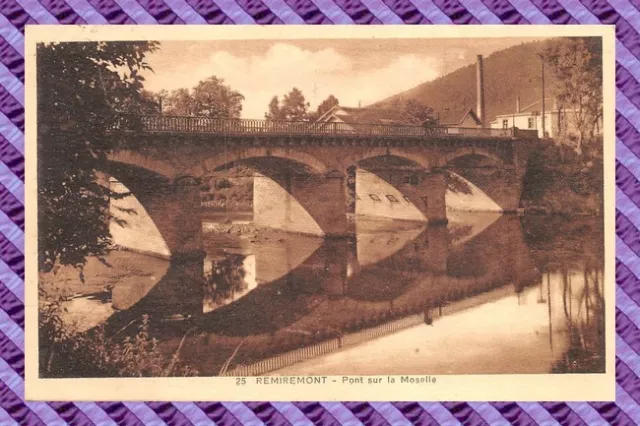 CPA 88 - Remiremont - Bridge On La Moselle