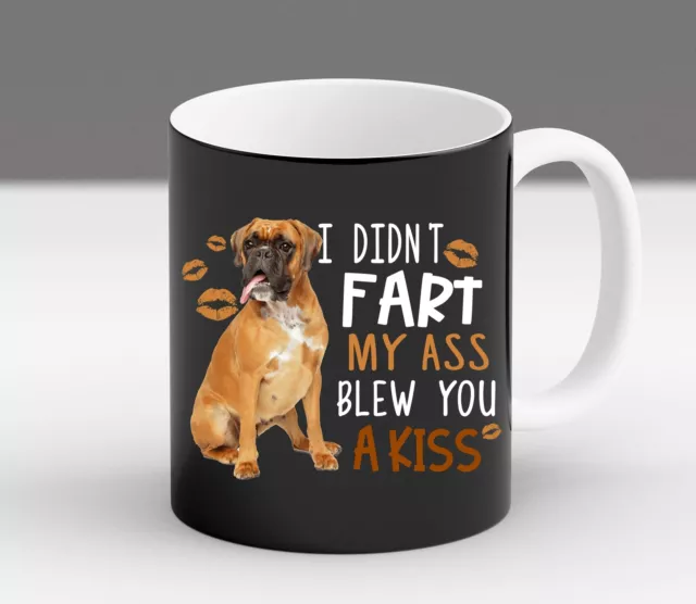 Funny Boxer Owner Mom Dad Gift Christmas Fur Vintage Coffee Mug