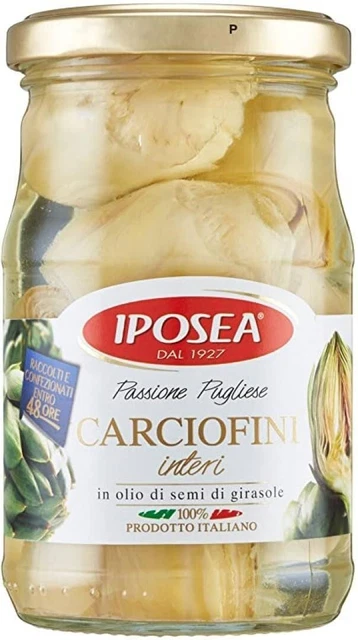 Iposea Carciofini Interi Medi 290 Gr
