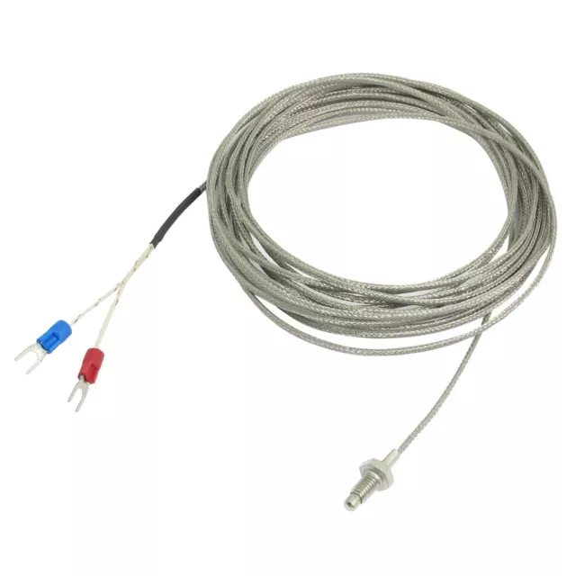 Type K 500C Celsius degrés 6mm visser vis capteur sonde thermocouple (5 mètres)