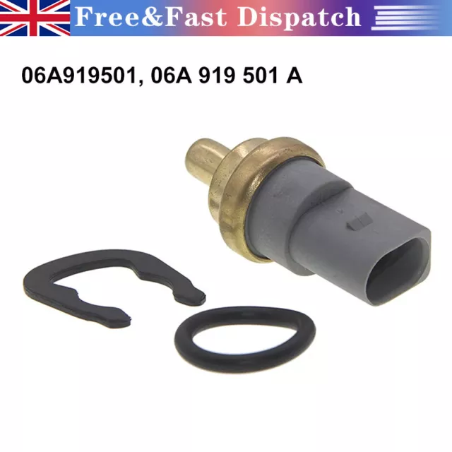 Coolant Temperature Temp Sender Sensor 06A919501A For VW Jetta Golf Seat Skoda