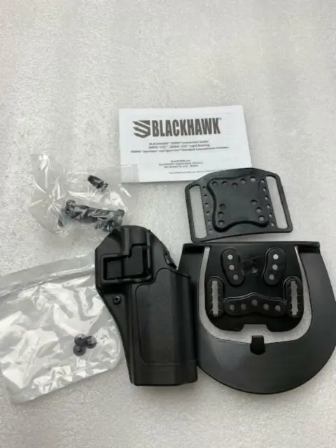 **Blackhawk SERPA CQC Holster-Fits Glock 20/21/37-S&W M&P .45-Matte Black-NIB** 3