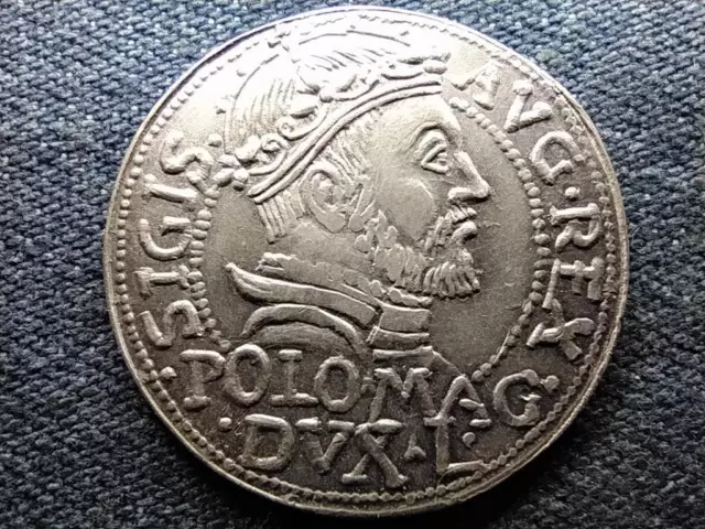 Lithuania Grand Duchy of Lithuania 1 Groat Silver Coin 1546 RESTRIKE Lithuania Grand Duchy of Lithuania 1 Groat Silver Coin 1546 RESTRIKE