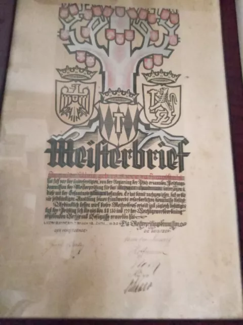 Meisterbrief Metzgerei Alt Von Ludwigshafen Am Rhein