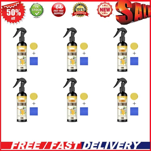 120ml Protezione Mobili Lucidatura Usura Spray Cera d'Api Resistente Per Pavimento (B)