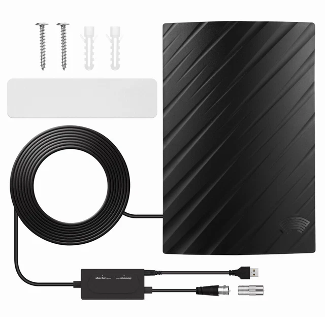 Digital TV Antenna HDTV 4K 1080P Signal Receiving Antenna TV Aerial for Outdoor