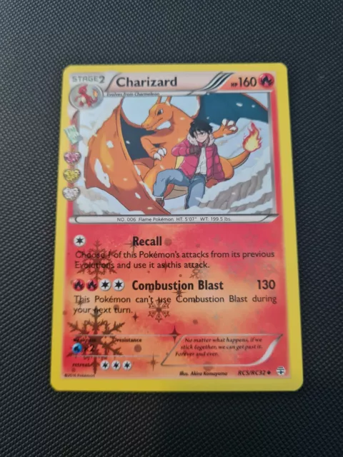 Pokemon Card - Charizard RC5/RC32 Holo Generations Radiant Collection - NM 🔥